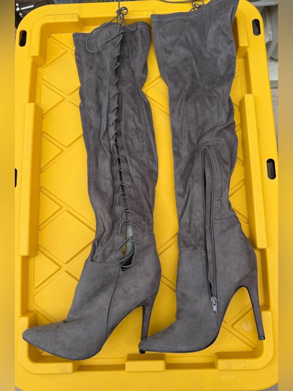 Shoedazzle suede books